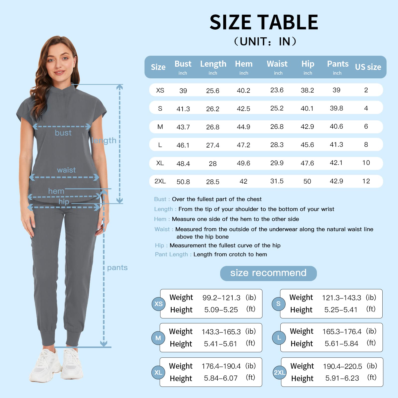 Mandarin Jogger Scrub Set - Nursecaresuites - Online Healthcare BoutiqueB09GVX8K3B