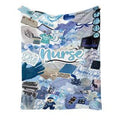 Healthcare & Nurse Throw Blankets - Nursecaresuites - Online Healthcare Boutiqueaesthetic nurse decoranatomy art blanketanatomy art throw