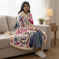 Healthcare & Nurse Throw Blankets - Nursecaresuites - Online Healthcare Boutiqueaesthetic nurse decoranatomy art blanketanatomy art throw