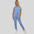 One Piece Scrub Jumpsuit - Nursecaresuites - Online Healthcare BoutiqueScrubsCnajumpsuitJumpsuit navy