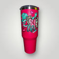 40oz Nurse Themed Tumblers with Handle and Straw Stainless Steel Thermal Bottle - Nursecaresuites - Online Healthcare Boutiquetumbler40 oz tumblers40oz insulated cup40oz tumbler