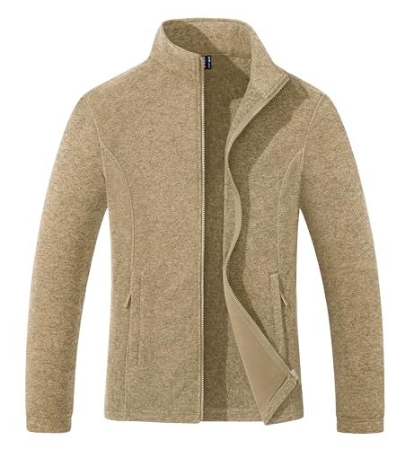 Lightweight Polar Fleece Jacket Zip Up