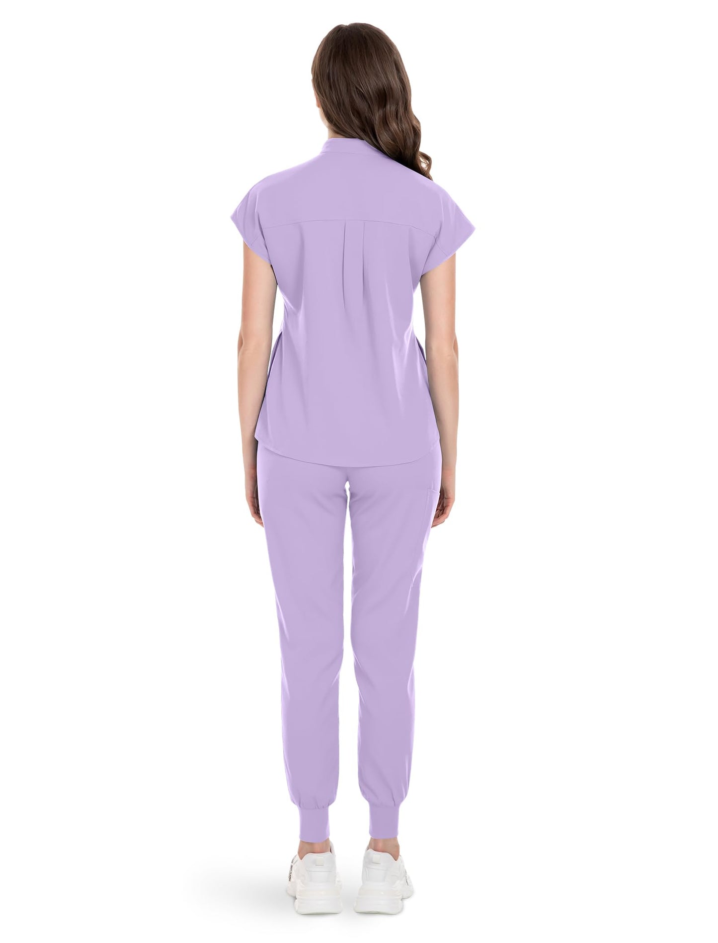 Mandarin Jogger Scrub Set - Nursecaresuites - Online Healthcare BoutiqueB0D6W9G515