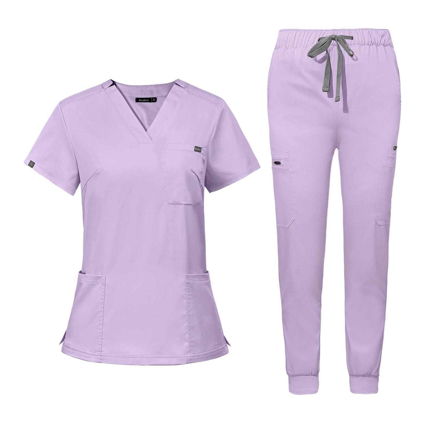 V - Neck Jogger Scrub Set - Nursecaresuites - Online Healthcare BoutiqueB0D6YZ8DBS