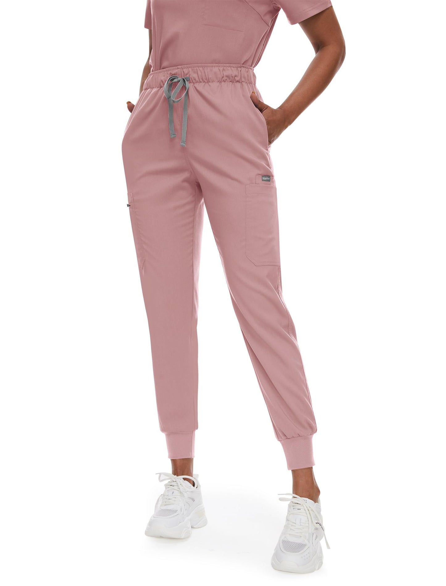 V - Neck Jogger Scrub Set - Nursecaresuites - Online Healthcare BoutiqueB0BS15P914