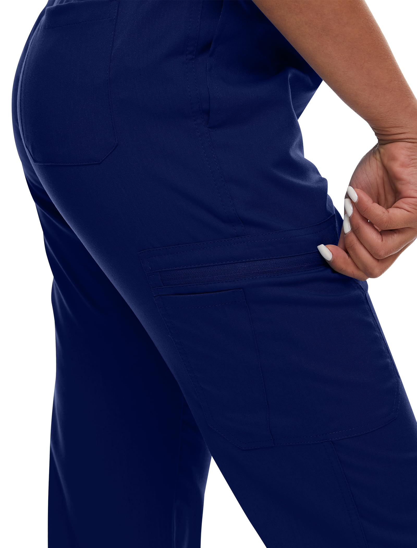 V - Neck Jogger Scrub Set - Nursecaresuites - Online Healthcare BoutiqueB0BS147HGY