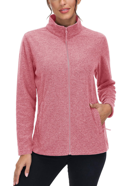 Lightweight Polar Fleece Jacket Zip Up