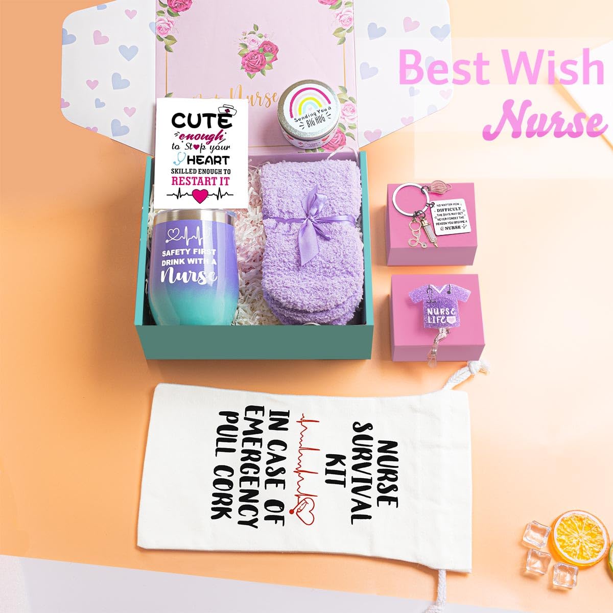 A Truly Great Nurse Gift Box - Nursecaresuites - Online Healthcare BoutiqueB08VDQFYQD