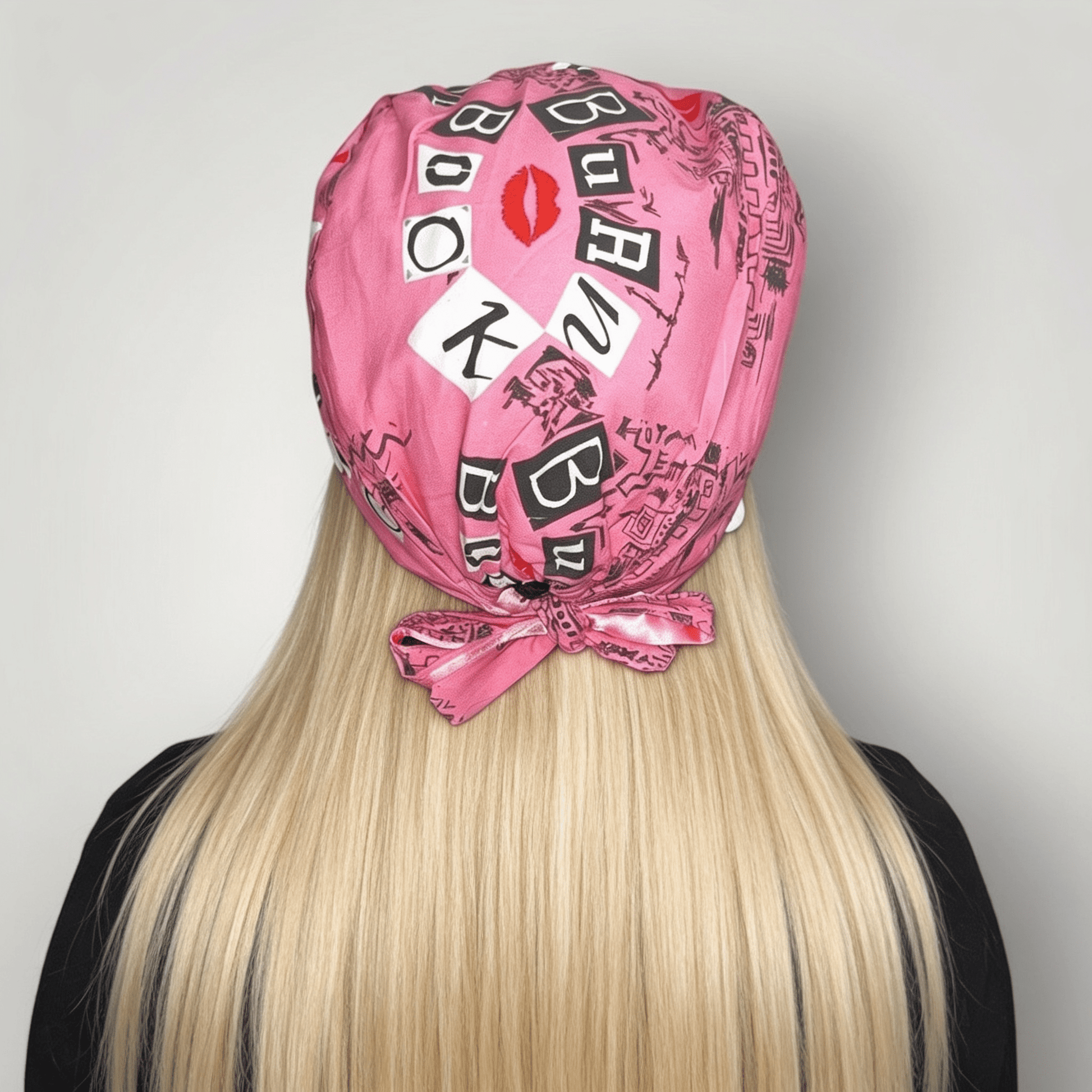 Burn Book Pretty in Pink Scrub Cap - Nursecaresuites - Online Healthcare BoutiqueScrub Capburn book scrub capcute scrub capsgirly scrub cap