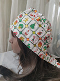Christmas Satin - Lined Scrub Caps – Holiday Nurse Scrub Caps - Nursecaresuites - Online Healthcare BoutiqueScrub CapAdjustable Scrub CapAdjustable Tie BackBreathable