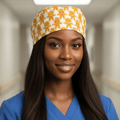 Christmas Satin - Lined Scrub Caps – Holiday Nurse Scrub Caps - Nursecaresuites - Online Healthcare BoutiqueScrub CapAdjustable Scrub CapAdjustable Tie BackBreathable