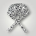 Cow Print Satin-Lined Tie-Back Scrub Cap - Nursecaresuites - Online Healthcare BoutiqueScrub Capblack girl nursebraid friendly scrub capcotton scrub cap