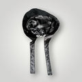 Cow Print Satin-Lined Tie-Back Scrub Cap - Nursecaresuites - Online Healthcare BoutiqueScrub Capblack girl nursebraid friendly scrub capcotton scrub cap