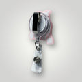 Cute Acrylic Nurse Badge Reel | Retractable ID Holder for Work - Nursecaresuites - Online Healthcare Boutiqueacrylic badge reelaesthetic healthcare workeraesthetic nurse look