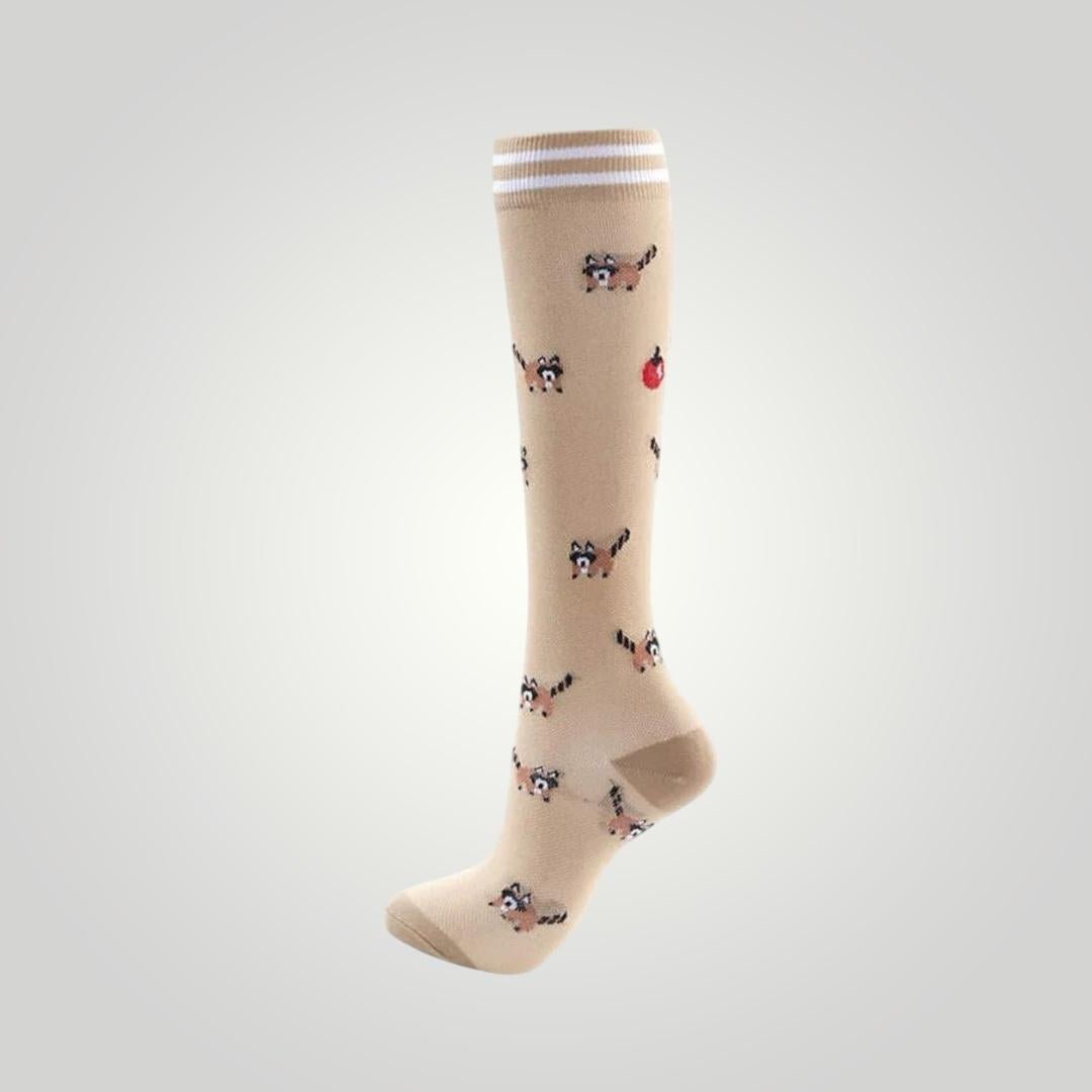 Fun & Cute Compression Socks – 20 - 30 mmHg Support - Nursecaresuites - Online Healthcare Boutiquecompression socks20 - 30 mmHg compression socksanti - fatigue socksathletic recovery socks