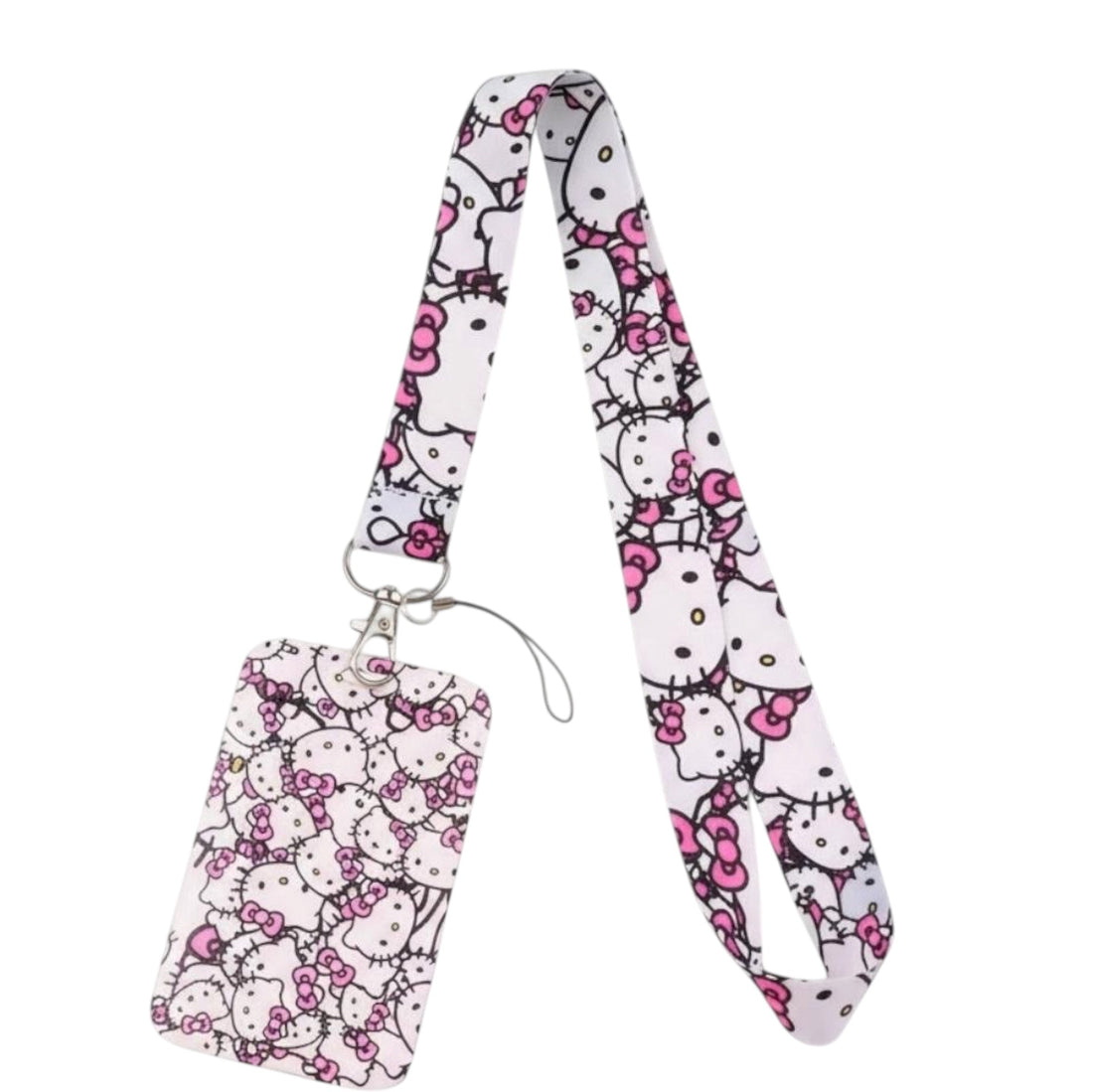 Hello Kitty Badge Holder Lanyard Set – Cute ID Case & Neck Strap - Nursecaresuites - Online Healthcare BoutiqueLanyardadorable lanyardaesthetic healthcare workeraesthetic nurse look