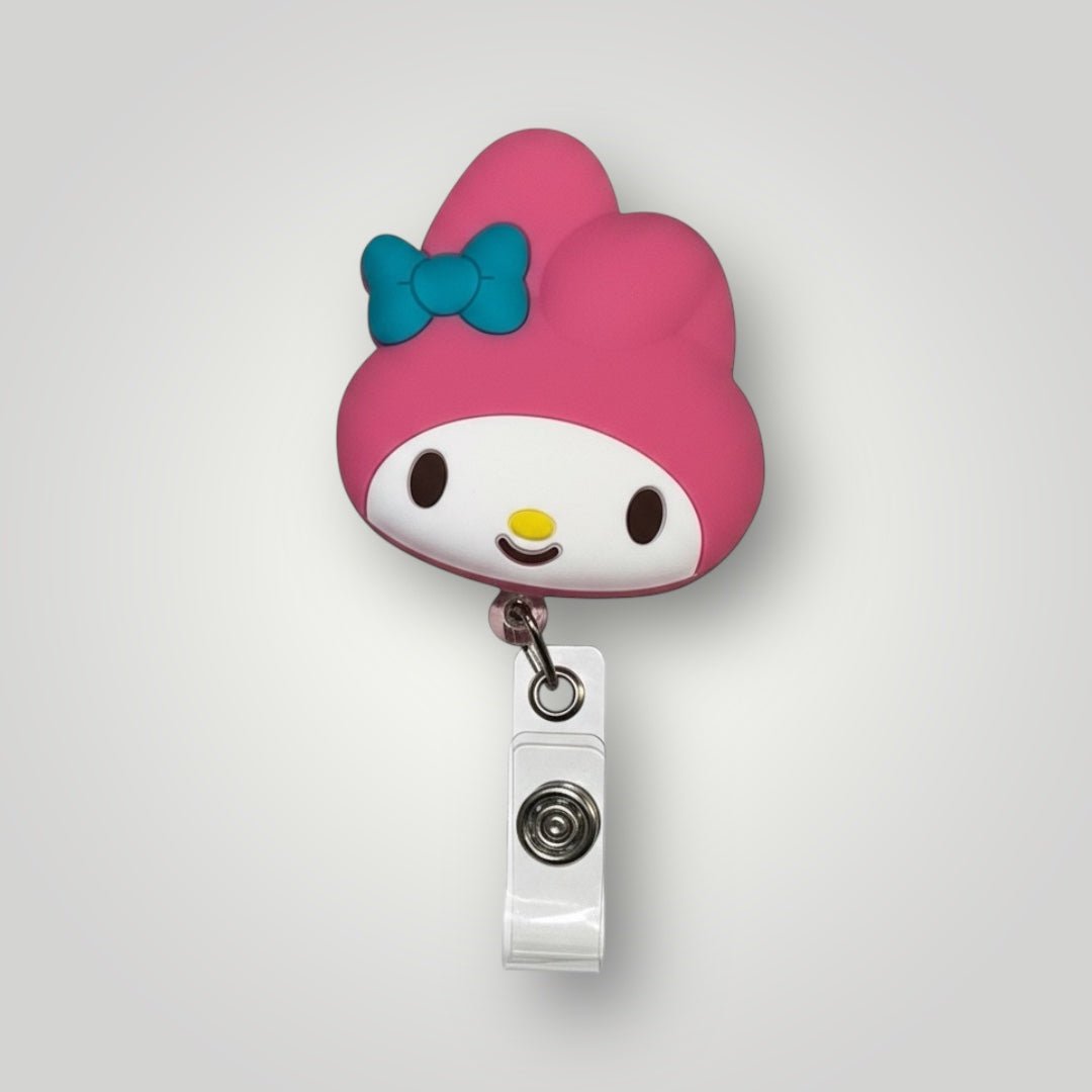 Kawaii Badge Reel | ID Holder for Nurses & Healthcare Professionals - Nursecaresuites - Online Healthcare Boutiqueaesthetic healthcare workeraesthetic nurse lookcartoon style badge reel