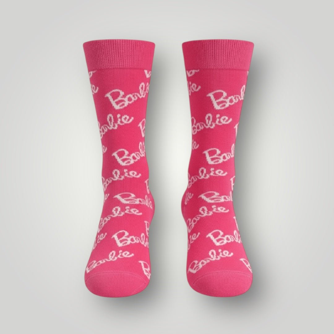 Kawaii Crew Socks Collection – Barbie & Hello Kitty Inspired - Nursecaresuites - Online Healthcare Boutiquebarbie socksclinic essentialscna essentials