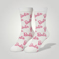 Kawaii Crew Socks Collection – Barbie & Hello Kitty Inspired - Nursecaresuites - Online Healthcare Boutiquebarbie socksclinic essentialscna essentials