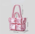 Limited Edition Metallic Puffer Tote Bags - Nursecaresuites - Online Healthcare BoutiqueJacketB079LKXS3K - 1
