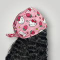 Limited Edition Satin - Lined Tie Back Scrub Caps | Hello Kitty, Barbie, Powerpuff and Bratz Styles - Nursecaresuites - Online Healthcare BoutiqueScrub CapAdjustable Scrub CapAdjustable Tie Backaesthetic healthcare worker