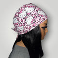 Limited Edition Satin - Lined Tie Back Scrub Caps | Hello Kitty, Barbie, Powerpuff and Bratz Styles - Nursecaresuites - Online Healthcare BoutiqueScrub CapAdjustable Scrub CapAdjustable Tie Backaesthetic healthcare worker