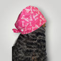 Limited Edition Satin - Lined Tie Back Scrub Caps | Hello Kitty, Barbie, Powerpuff and Bratz Styles - Nursecaresuites - Online Healthcare BoutiqueScrub CapAdjustable Scrub CapAdjustable Tie Backaesthetic healthcare worker