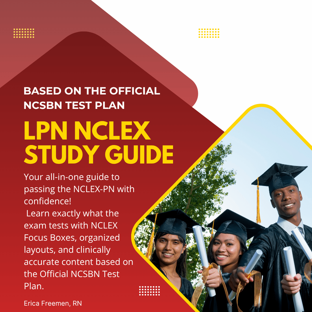 LPN NCLEX Study Guide: Based on the Official NCSBN Test Plan - Nursecaresuites - Online Healthcare BoutiquePDFLPN NCLEX content review.LPN NCLEX digital downloadLPN NCLEX prep