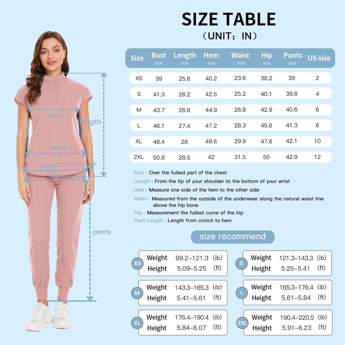 Mandarin Jogger Scrub Set - Nursecaresuites - Online Healthcare BoutiqueB09GVZHZT8