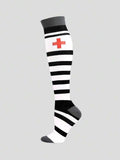 Medical - Themed Compression Socks for Nurses, Doctors & Healthcare Workers - Nursecaresuites - Online Healthcare Boutiquecompression socks20 - 30 mmHg20 - 30 mmHg compression socksanti - fatigue nurse socks