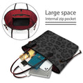 Midnight Leopard Tote Bag - Nursecaresuites - Online Healthcare BoutiqueToteblack leopard tote bagclinical bageveryday tote