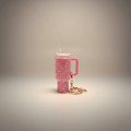 Mini Bling Tumbler Keychains - Nursecaresuites - Online Healthcare BoutiqueKeychainsbag charmbling keychainchapstick holder keychain