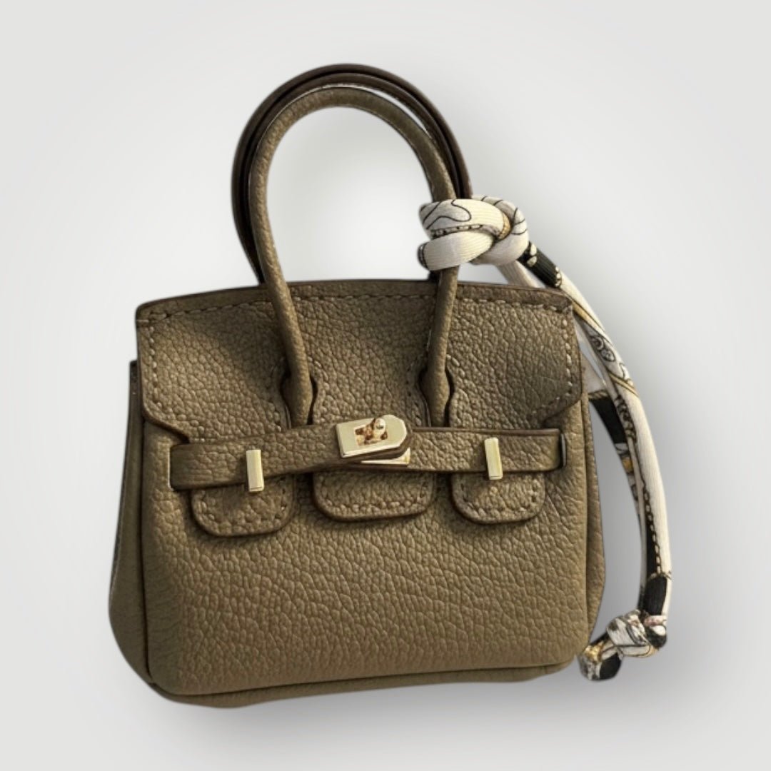 Mini Luxe Birkie Bag Keychain (Limited Edition) - Nursecaresuites - Online Healthcare BoutiqueKeychainsbag charmbirkie bag keychainbirkie purse charm