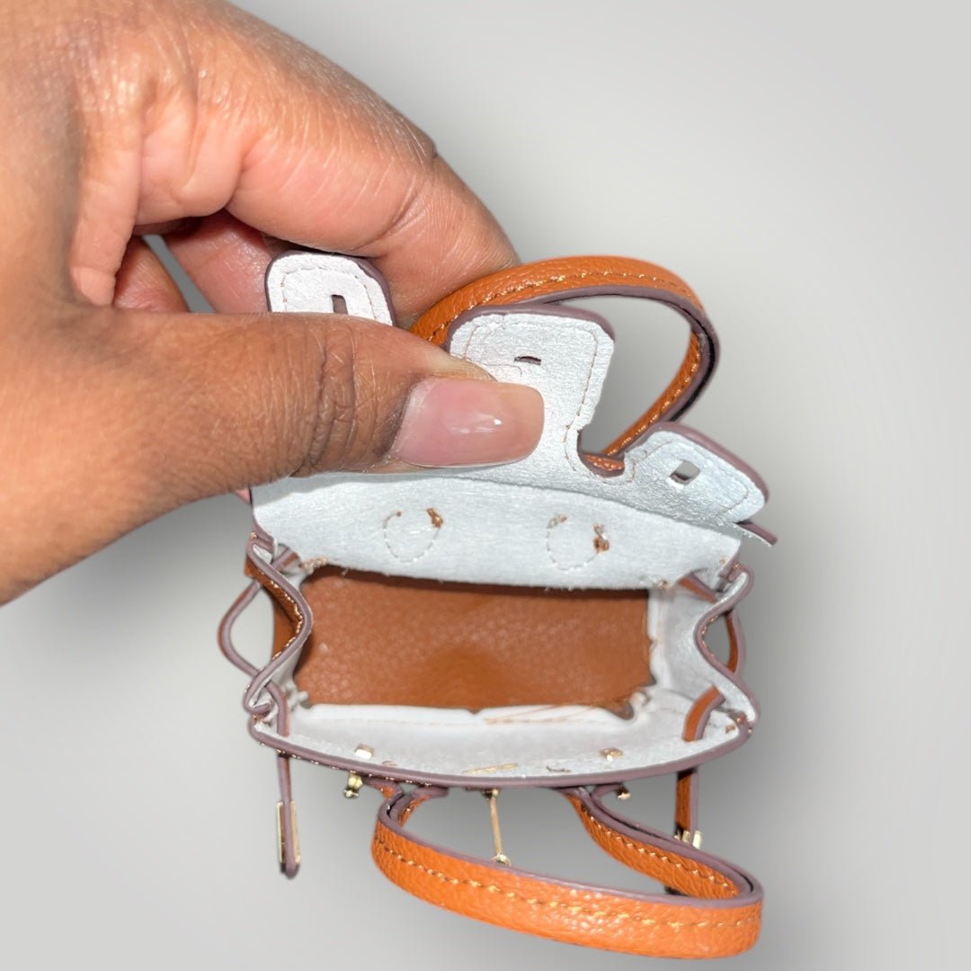 Mini Luxe Birkie Bag Keychain (Limited Edition) - Nursecaresuites - Online Healthcare BoutiqueKeychainsbag charmbirkie bag keychainbirkie purse charm