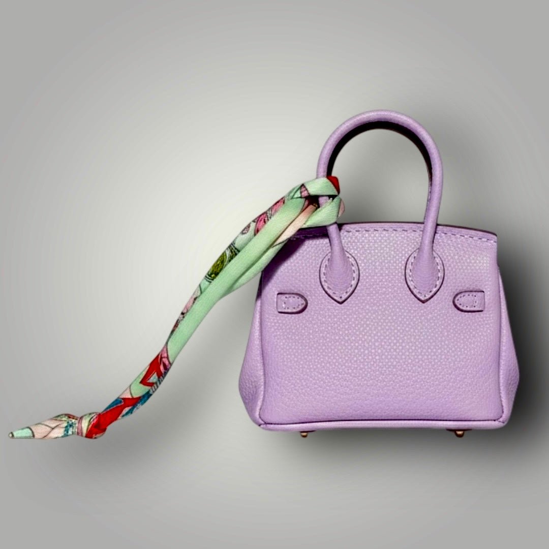 Mini Luxe Birkie Bag Keychain (Limited Edition) - Nursecaresuites - Online Healthcare BoutiqueKeychainsbag charmbirkie bag keychainbirkie purse charm