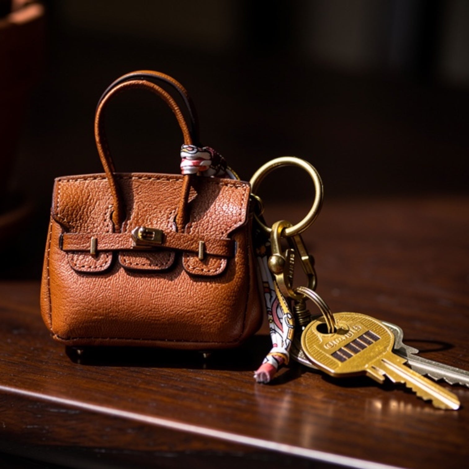 Mini Luxe Birkie Bag Keychain (Limited Edition) - Nursecaresuites - Online Healthcare BoutiqueKeychainsbag charmbirkie bag keychainbirkie purse charm