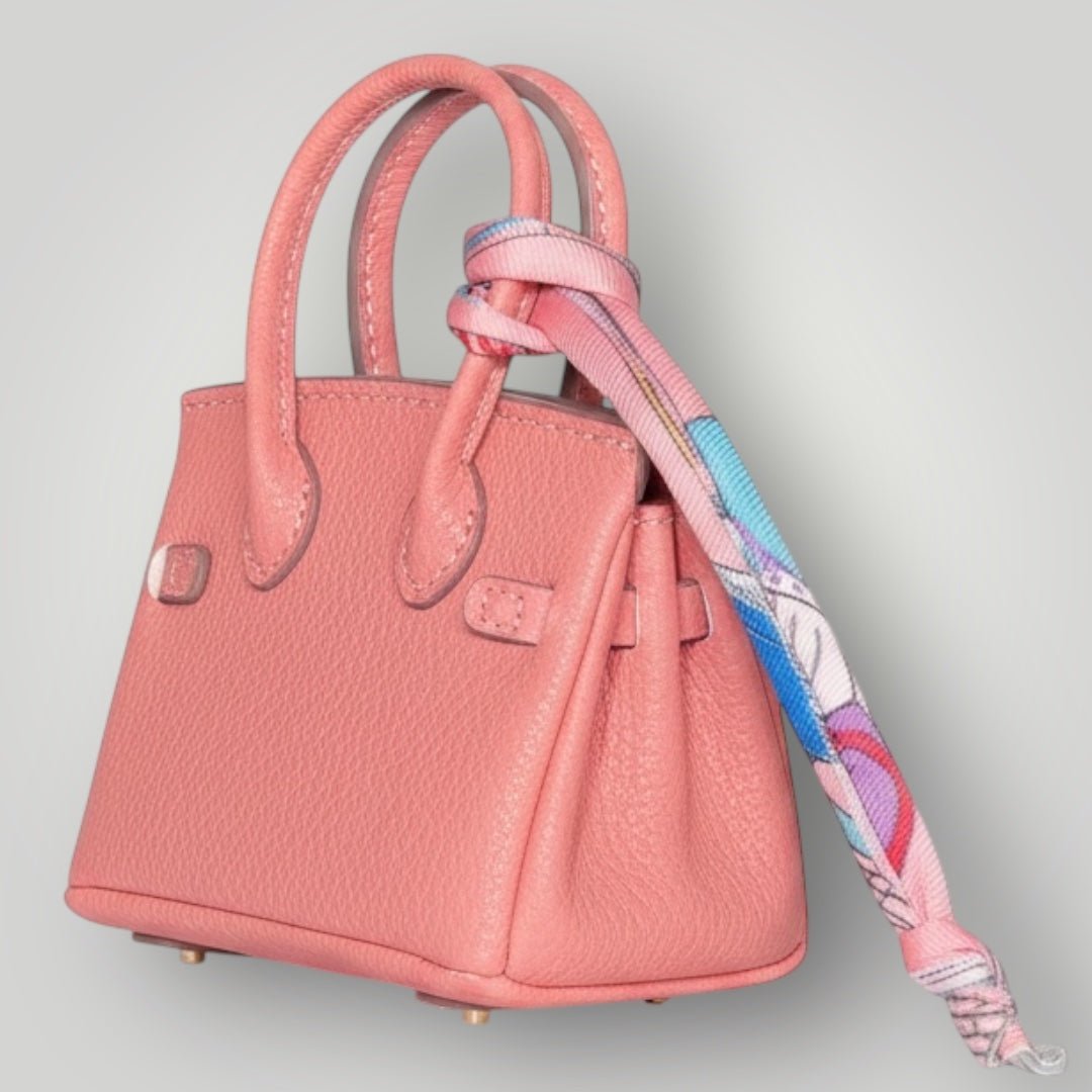 Mini Luxe Birkie Bag Keychain (Limited Edition) - Nursecaresuites - Online Healthcare BoutiqueKeychainsbag charmbirkie bag keychainbirkie purse charm