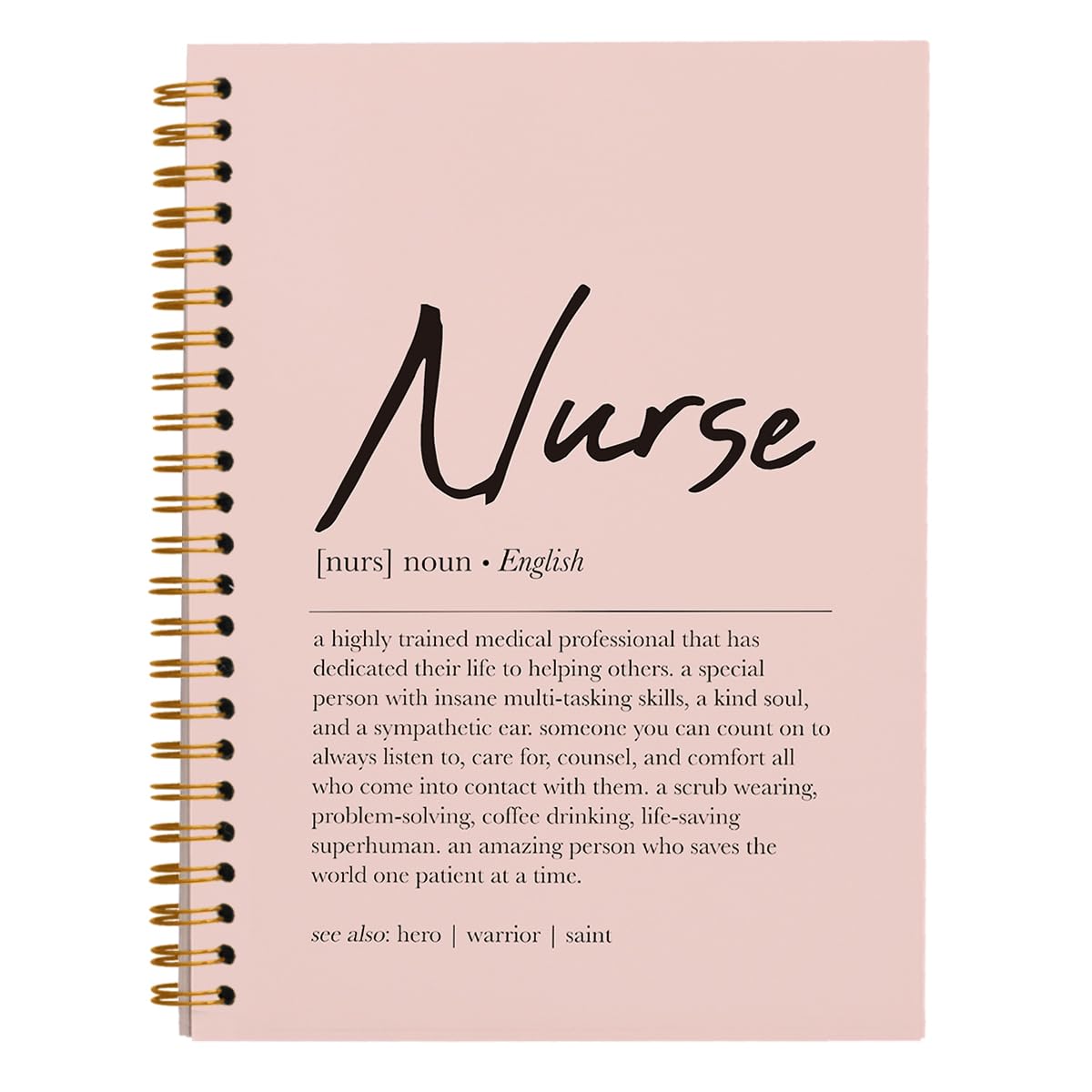 Nurse Definition Spiral Notebook - Nursecaresuites - Online Healthcare BoutiqueCnaLpnmedical suppliesB0CXSZQ5HF