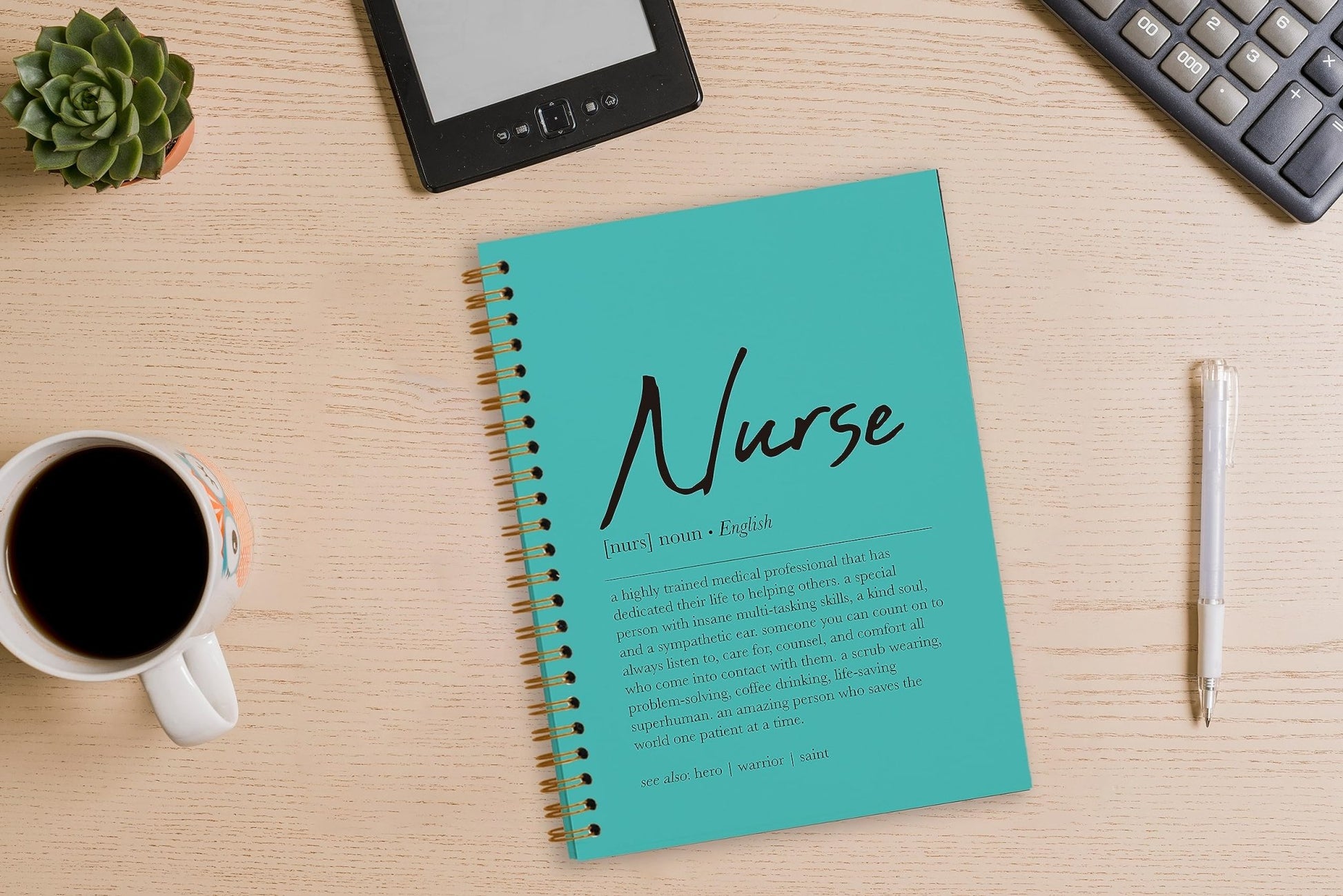 Nurse Definition Spiral Notebook - Nursecaresuites - Online Healthcare BoutiqueCnaLpnmedical suppliesB0CB3CNBHF