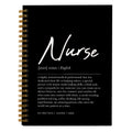Nurse Definition Spiral Notebook - Nursecaresuites - Online Healthcare BoutiqueCnaLpnmedical suppliesB0CXT2MXN8