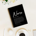 Nurse Definition Spiral Notebook - Nursecaresuites - Online Healthcare BoutiqueCnaLpnmedical suppliesB0CXT32276
