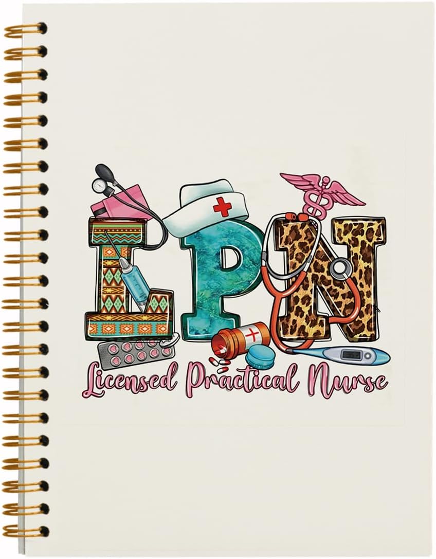 Nurse Spiral Notebook - Nursecaresuites - Online Healthcare BoutiqueCnaJournalLpn