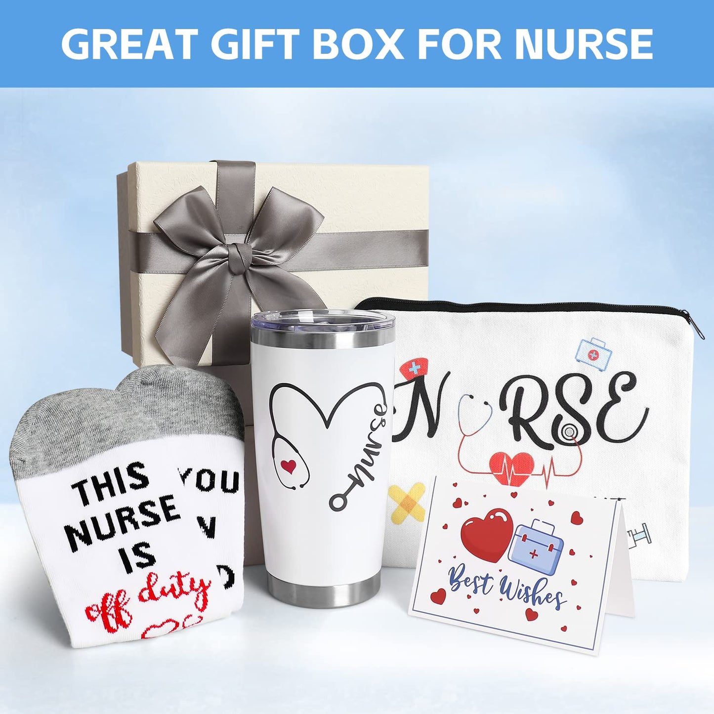 Nurse Survival Gift Box - Nursecaresuites - Online Healthcare BoutiqueB0D5QT317Z