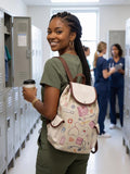 Nurse-Themed Canvas Backpacks - Nursecaresuites - Online Healthcare Boutiquebackpackclinical bagcna bagcute nurse gift