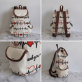 Nurse-Themed Canvas Backpacks - Nursecaresuites - Online Healthcare Boutiquebackpackclinical bagcna bagcute nurse gift