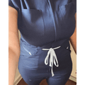 One Piece Scrub Jumpsuit - Nursecaresuites - Online Healthcare BoutiqueScrubs8 - pocket jumpsuitadjustable drawstring jumpsuitall - day comfort scrubs