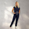 One Piece Scrub Jumpsuit - Nursecaresuites - Online Healthcare BoutiqueScrubs8 - pocket jumpsuitadjustable drawstring jumpsuitall - day comfort scrubs