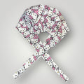 Satin - Lined Nurse Scrub Caps | Hello Kitty, Barbie & Bratz Styles - Nursecaresuites - Online Healthcare BoutiqueScrub CapAdjustable Scrub CapAdjustable Tie BackBarbie Scrub Cap