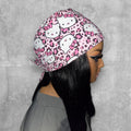 Satin - Lined Nurse Scrub Caps | Hello Kitty, Barbie, Powerpuff and Bratz Styles - Nursecaresuites - Online Healthcare BoutiqueScrub CapAdjustable Scrub CapAdjustable Tie Backaesthetic healthcare worker