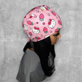 Satin - Lined Nurse Scrub Caps | Hello Kitty, Barbie, Powerpuff and Bratz Styles - Nursecaresuites - Online Healthcare BoutiqueScrub CapAdjustable Scrub CapAdjustable Tie Backaesthetic healthcare worker